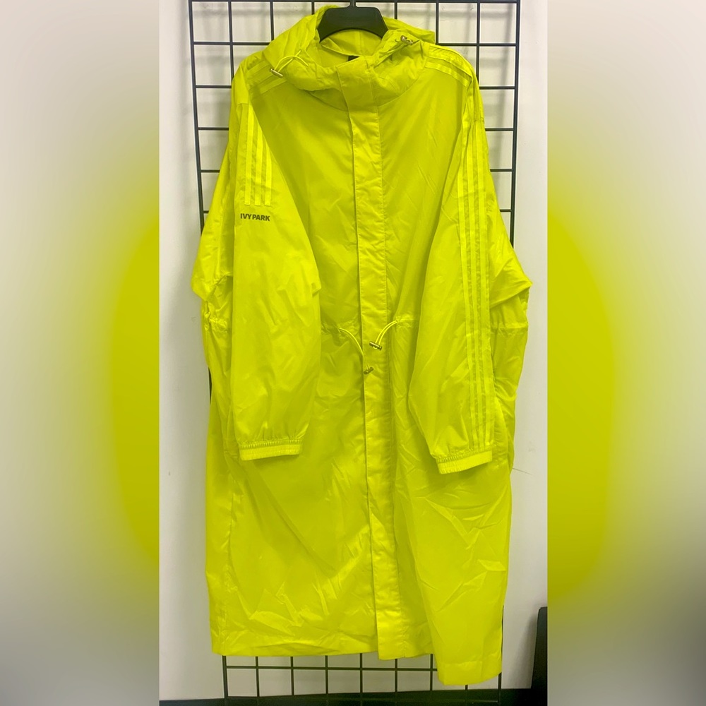 ADIDAS X IVY PARK X PELETON SHOCK SLIME RAIN JACKET
